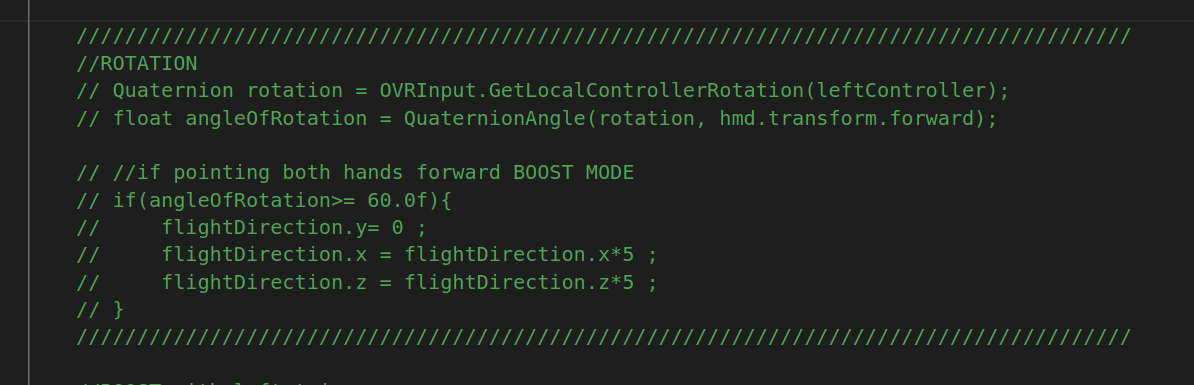 Rotation Implementation